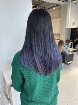 アライブ ハラジュク(ALIVE harajuku) ブルーラベンダーグラデーションryota