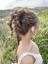 テトラ バイ ネオリーブ 横浜西口店(tetra by neolive)&nbsp;横浜★アレンジ　着付け　メイク　セット　編み込み　卒業式ヘア