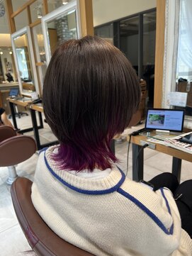 ネオリーブルカ 御茶ノ水店(Neolive Luca) ウルフインナーカラー