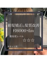 ヴィオラスバイポッシュ ギンザ(Violus by Posh GINZA) 絹髪矯正by髪質改善
