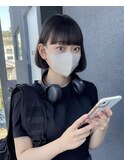 ゆるまきタッセルカット/タッセルカット/タンバルモリ/韓国ボブ