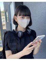 ナループロア ルームー(Nalu pu loa ROOMOO)&nbsp;ゆるまきタッセルカット/タッセルカット/タンバルモリ/韓国ボブ