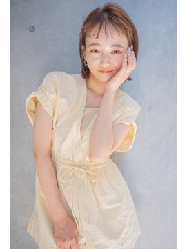 レゴ(REGO) 大人ガーリー#ダークアッシュミディアムレイヤーカット