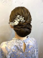 エフェ(effet)&nbsp;和髪チックな大きめシニヨン