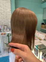 リーホリエ(Lee Horie)&nbsp;【mio】縮毛矯正毛×髪質改善ブリーチ♪