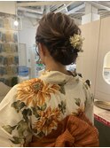 浴衣ヘアアレンジ