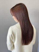 ジーニー(GeeNY) ブリーチなし、冬におすすめのピンクバイオレットヘアカラー