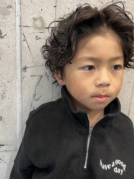 ロウズ 新小岩(LOEWS) キッズパーマスタイル