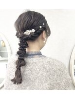 カラークチュール(Color Couture)&nbsp;レイヤーロング/髪質改善/レッドブラウン/フルバング/イメチェン