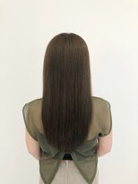ヘアアンドメイク ムーア(Muuua)&nbsp;オリーブベージュ＋ロングレイヤー