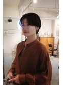 ハンサムショート×ニュアンスパーマ