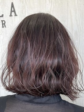 テーラヘアー 稲毛店(TELA HAIR) 透け感のあるピンクラベンダーアッシュ♪【TELA HAIR 稲毛店】