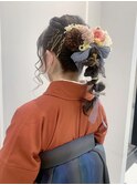 【卒業式】袴着付け/ヘアセット/袴ヘア/袴ヘアアレンジ/着物ヘア