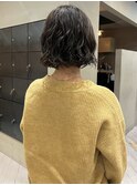簡単スタイリングボブパーマ/上田