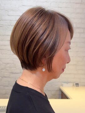 テクネ 天神大名(techne) 天神大名今泉ショートヘア顔周りレイヤーボブくびれショートボブ