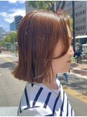切りっぱなしボブ