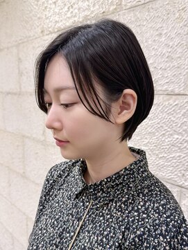 ハピネス 河原町店(Happiness) 伸ばしかけショートボブ　顔まわりカット　京都美容室　進詩織
