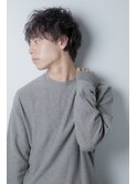 人気髪型パーマ束感ショート渋谷メンズ