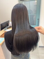 ヒョンミョン ライズバイレボ 柏西口店(hyon myon/RISEbyREVO)&nbsp;赤み抑えブラウン/艶髪