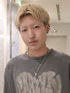 ラパンセヴェールメンズ 栄(LA PENSEE VERT MEN'S) ハイトーンラフショート