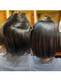 【橋本】KAMIKAI縮毛矯正+髪質改善トリートメント
