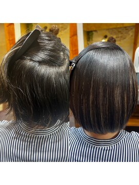 リリアン(Ririan) 【橋本】KAMIKAI縮毛矯正+髪質改善トリートメント