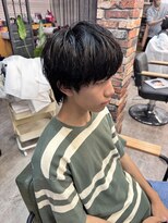 ルーナヘアー(LUNA hair)&nbsp;マッシュウルフ メンズカット メンズパーマ ニュアンスパーマ