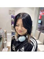 アッシュ 中目黒店(Ash)&nbsp;ブラック×ベージュのインナーカラー！