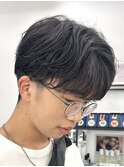 men's hair/シースルーマッシュ/藤沢