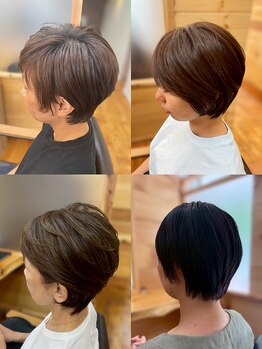ハース(HEARTH)の写真/繊細なカット技術で『大人かわいい』『360度美シルエット』のショートボブスタイルが叶う◆
