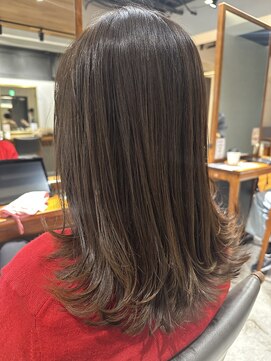 スパイスアヴェダ サロンアンドスパ 玉川高島屋SC店(SPICE AVEDA salon&spa) 外ハネセミロング,ボブレイヤー,ミディアム30代40代50代◎高崎