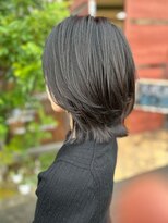 セットアップ 倉敷美和店(SET-UP) 暗めカラーレイヤーボブ/髪質改善