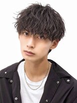 エイド 本店(aid)&nbsp;無造作マッシュショートソフトツイストスパイラルパーマ