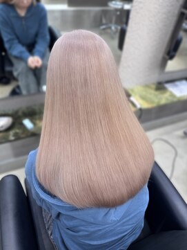 エン 栄店(enne) 大人ガーリー/ダークアッシュ/ミディアムレイヤーカット/栄