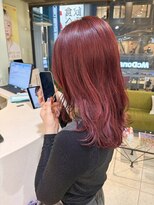 モア 下通店(MORE) Bordeaux red/ブリーチ