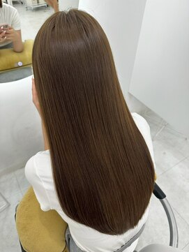 アイニ 天王寺アポロ店(aini) アディクシーカラーハイライトダブルカラーレイヤーカット韓国