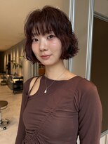 ノラギンザユー(NORA GINZA/U) ニュアンスボブパーマくるくるパーマくせ毛パーマ