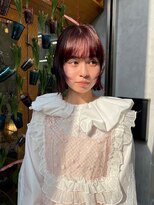 ラプト(rapt)&nbsp;チェリーピンクのボブウルフ