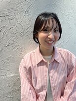 エクリ シセイドウ 麻布十番店(equri×SHISEIDO)&nbsp;【麻布十番】束感前髪のコンパクトショートスタイル