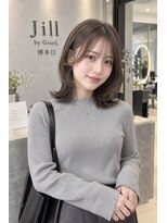 ジル バイ ジゼル 博多店(JILL by GiseL) 韓国レイヤー/顔周りカット/透明感カラー/ブリーチなしWカラー