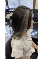 ヘアーデザイン ジェルム(Hair Design germe)&nbsp;フェイスフレーミングインナーカラー #しのだスペシャル