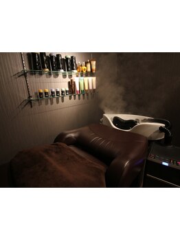 特別なシャンプーベッド ～YUME～【ESTESSiMO 認定 premium salon】suite & premium 完備