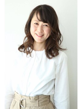 スーパークール アンド リコ(SUPERCOOL and RICO.) 大人可愛いゆるふわパーマ（セミロング）