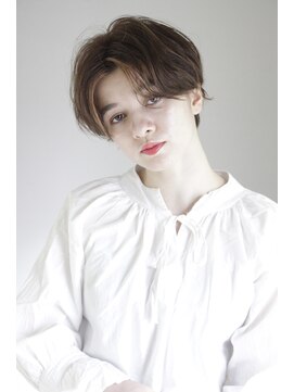 サク(Sac.) Sac. 栃木優佑 ショート 透明感カラー ナチュラルヘア