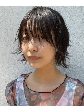 ミジョレ(MIJYORE) うざバング×ウルフカット