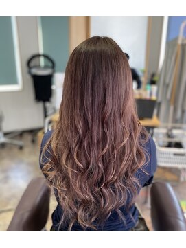 ヘアリゾート シー(Hair Resort SEA) シャドールーツピンクグラデーション