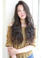 ロゼ 新大宮(ROSE)&nbsp;【Rose】大人ロング＿無造作カール＿グレージュ★★