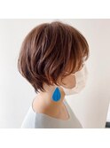 ニュアンスウェーブショート 担当 佃