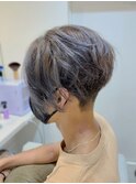 前下がりショートボブ