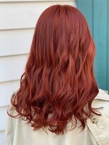 リアン 上尾店(Rien)&nbsp;マロンベージュ/Aラインボブ/かきあげバング[上尾/上尾駅]